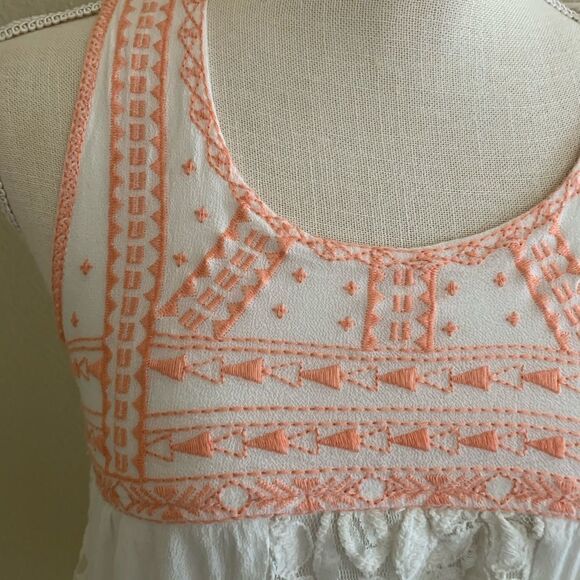 Mahina Lace and Embroidered Baby Doll Dress - Picture 7 of 9